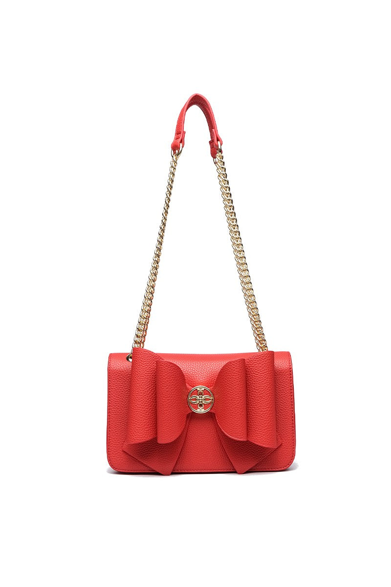 Petal Bowtie Dual Crossbody Bag