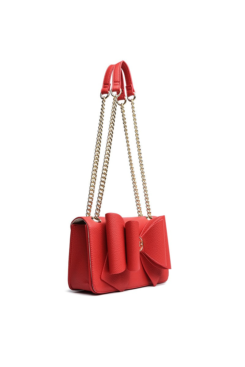 Petal Bowtie Dual Crossbody Bag