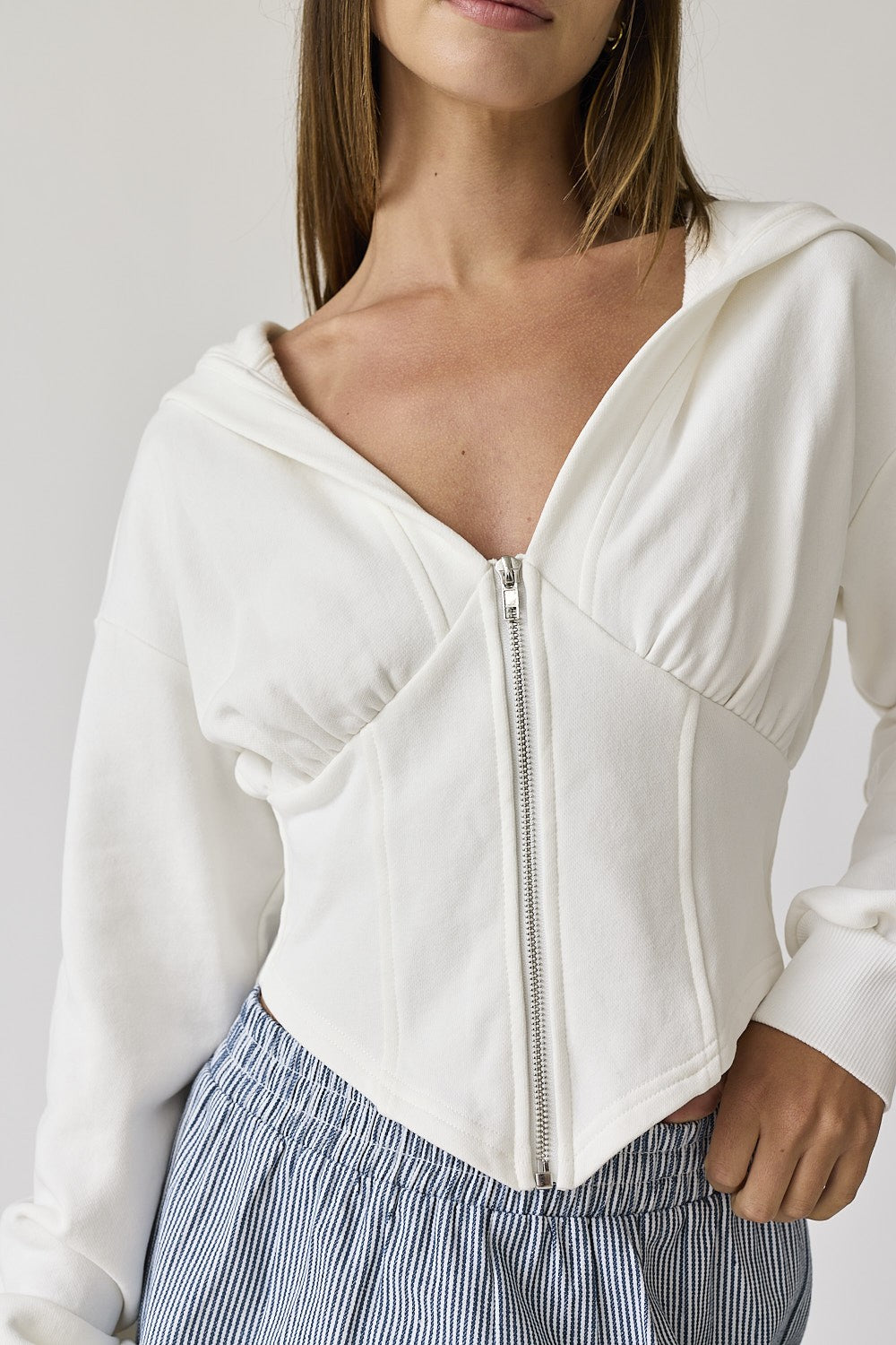 Clara Corset Zip Jacket