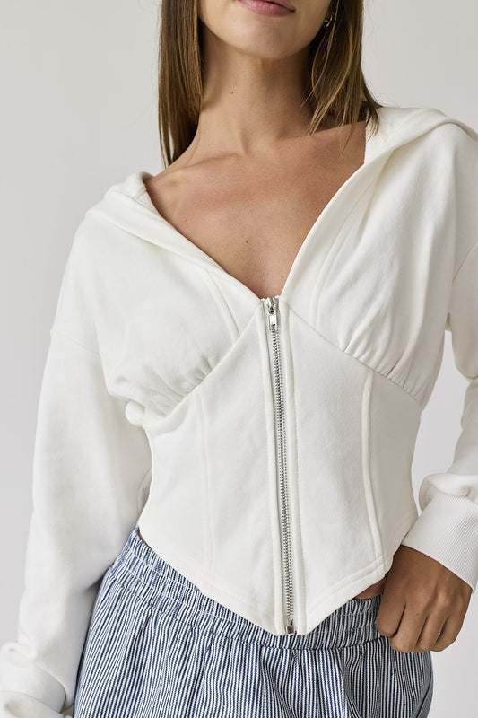 Clara Corset Zip Jacket
