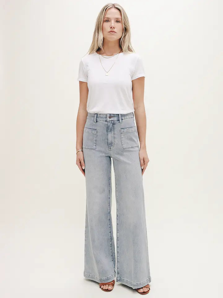 Oliver Logan Campbell High Rise Wide Leg Jean