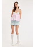 Rare Form Denim Micro Mini Skort