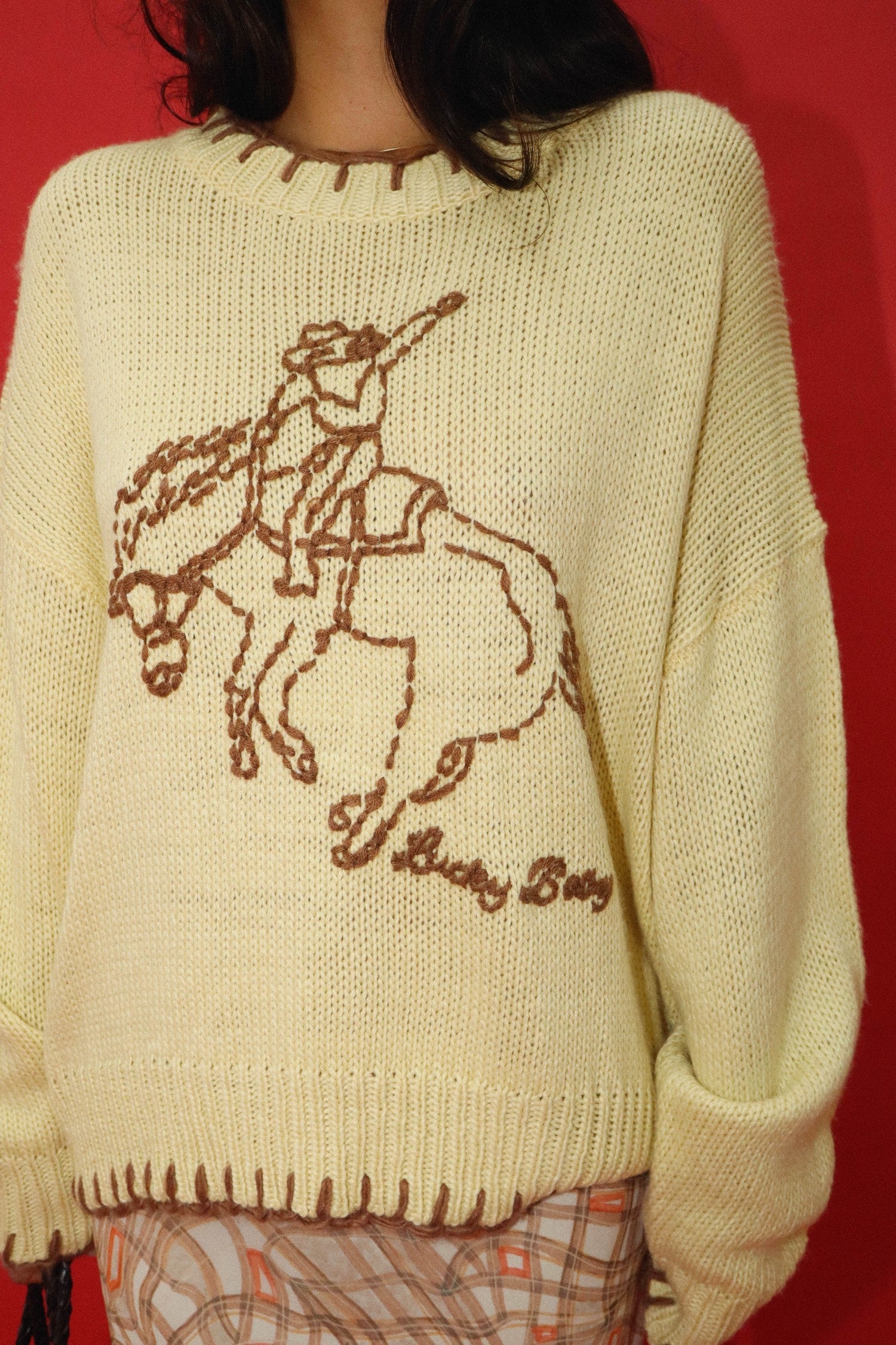 Lucky Baby Stitch Sweater