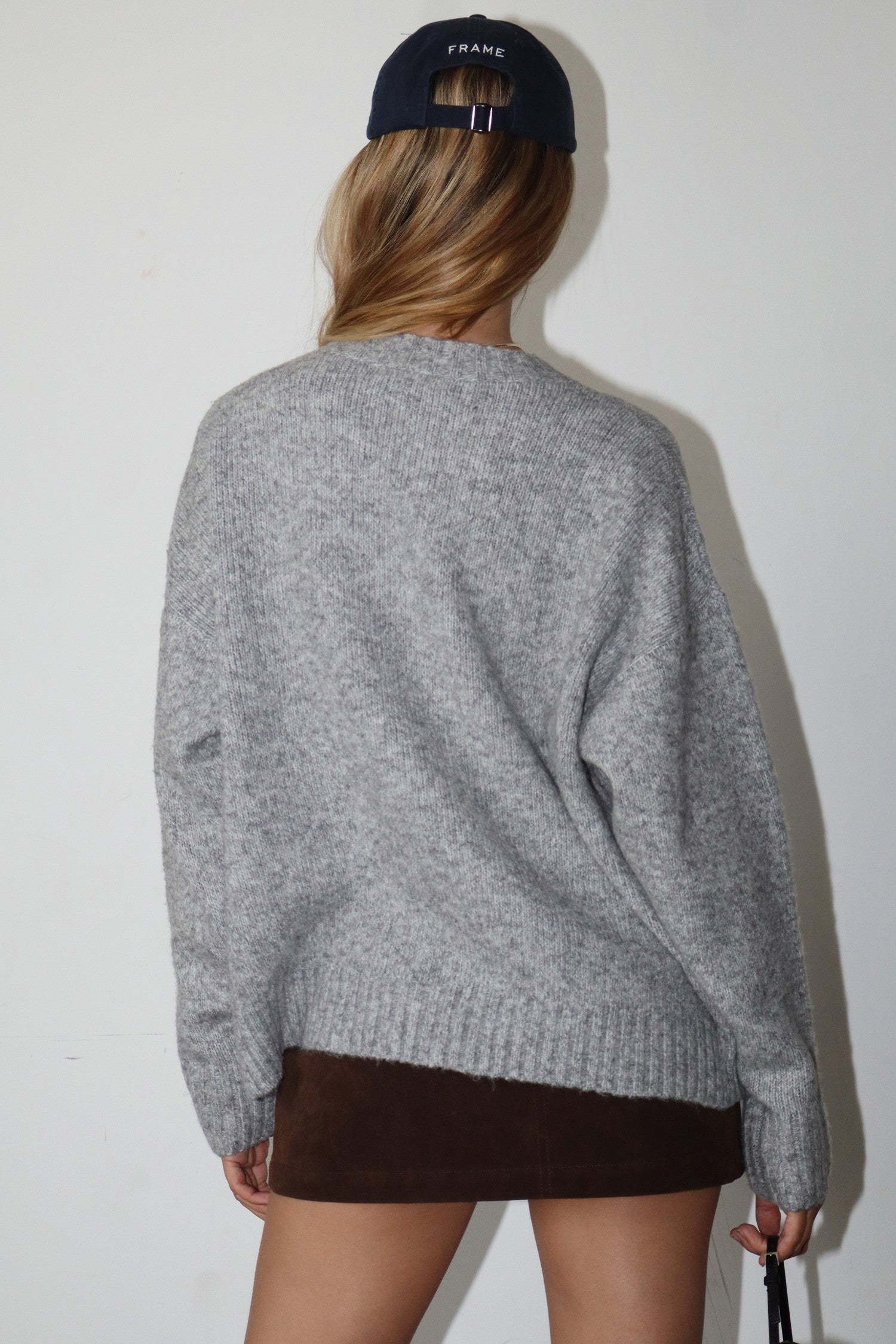 Embroidered Duck Knit Sweater