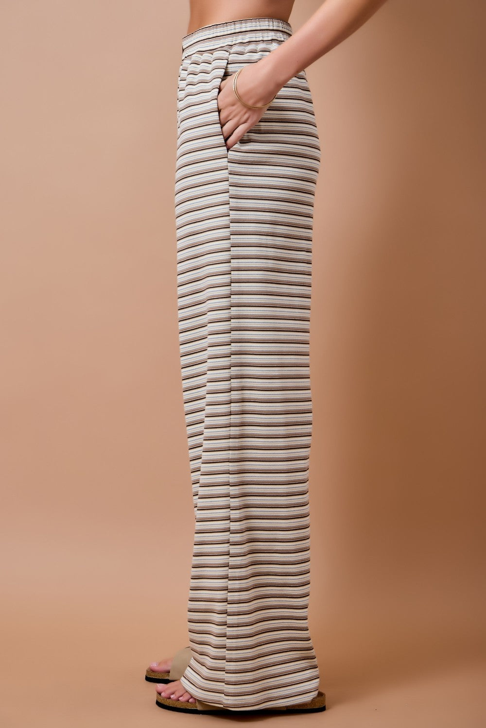 Stay Curious Striped Pants
