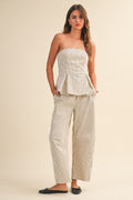 Stay Curious Pleated Top