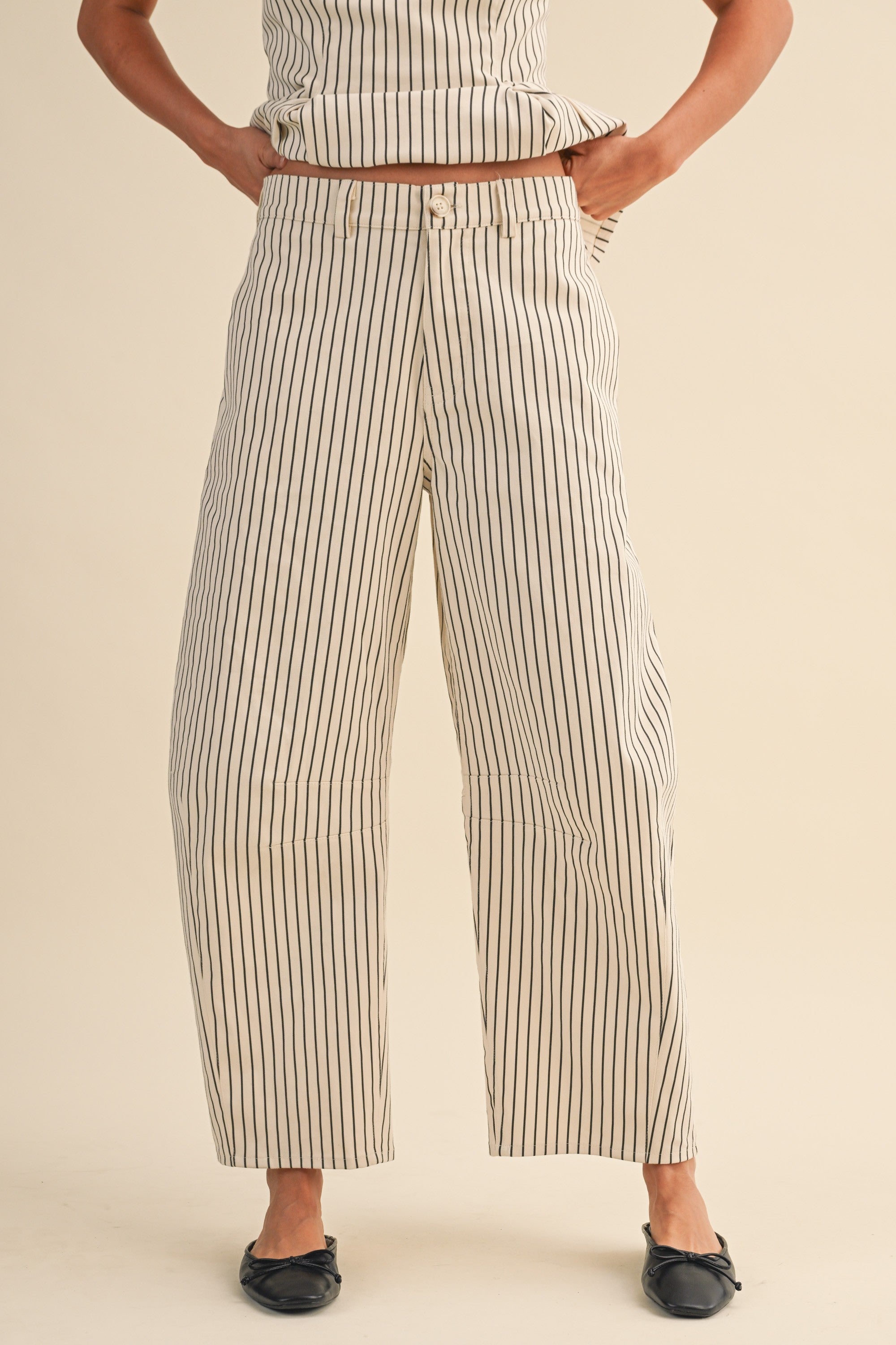 Stay Curious Barrel Pants
