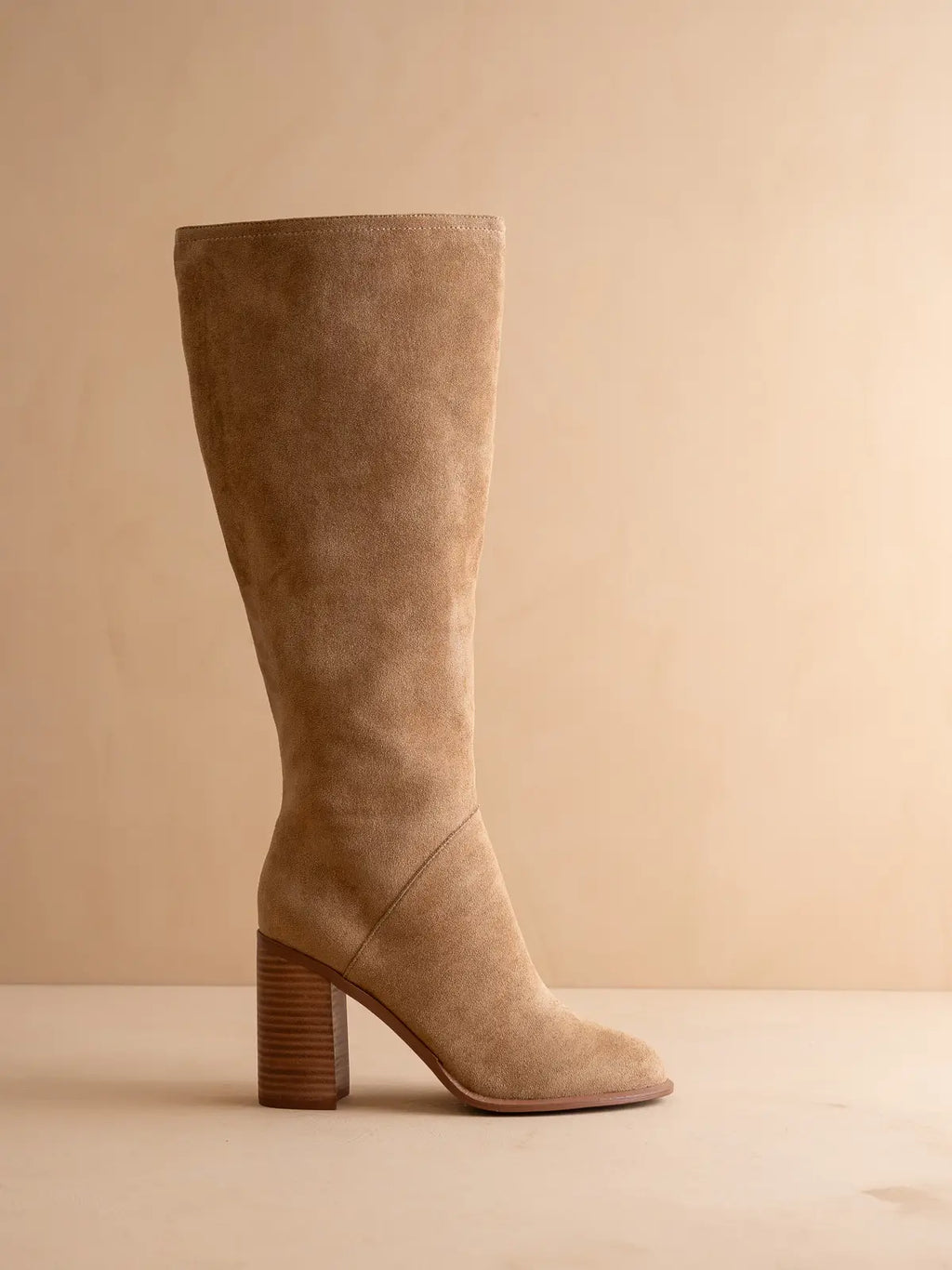 The Shiloh Knee High Block Heel Boot