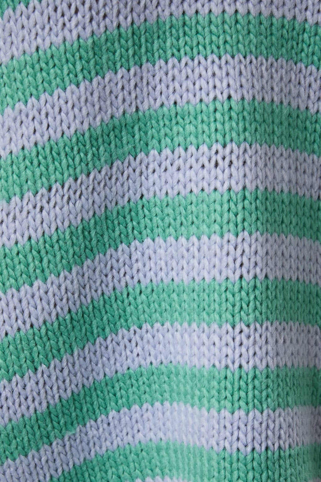 V-NECK LONG SLEEVE STRIPE SWEATER TOP