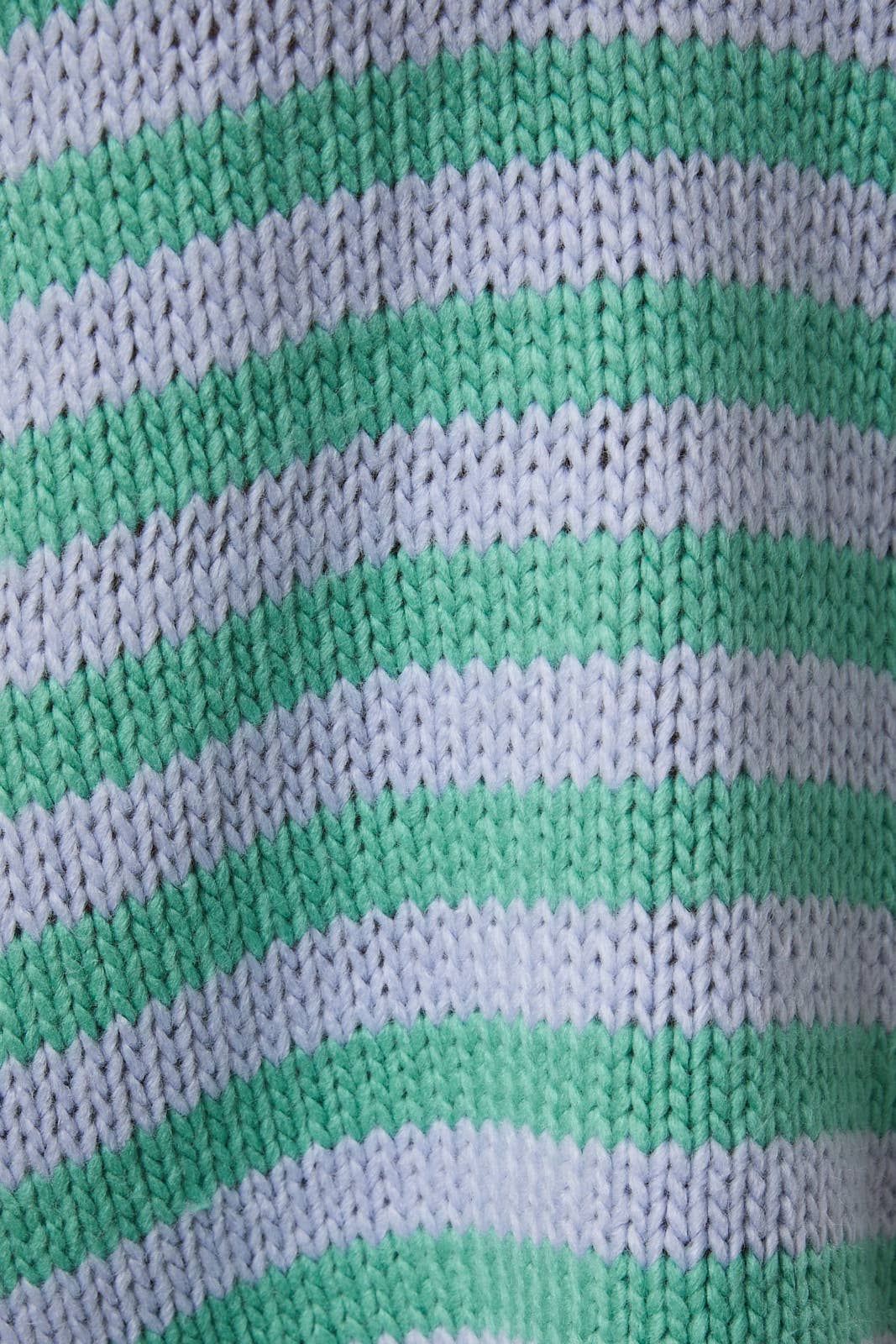 V-NECK LONG SLEEVE STRIPE SWEATER TOP