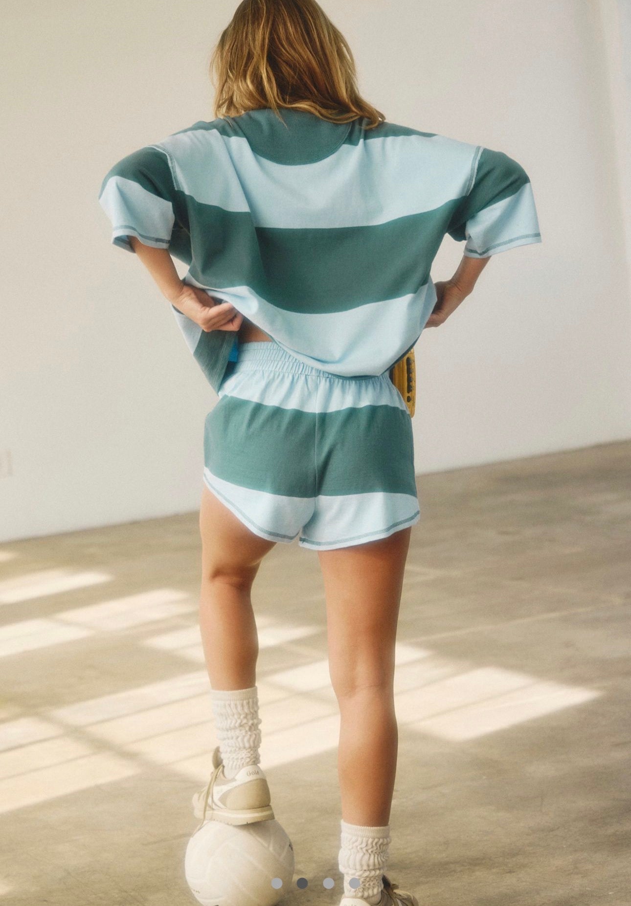 FREE PEOPLE RETRO RUGBY SET