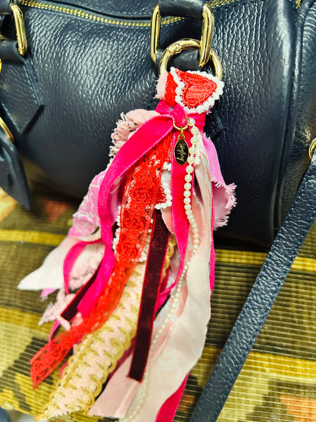 Handmade Love Bag/Boot Charm