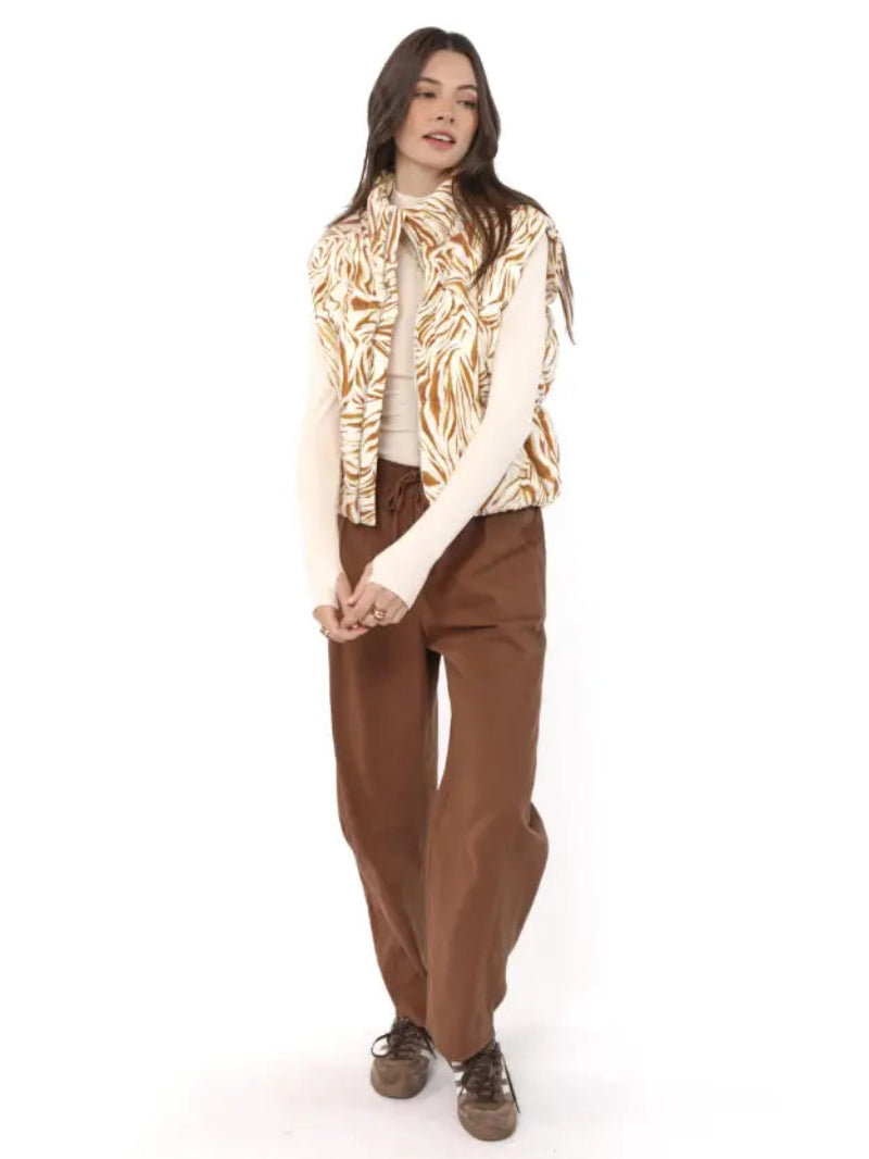 Sadie and Sage City Boheme Stretch Quilted Vest