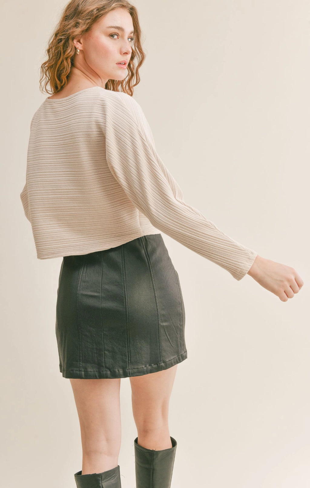 Sadie & Sage Penelope Boat Neck Top