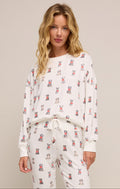 Z Supply Elle Puppy Love LS Top