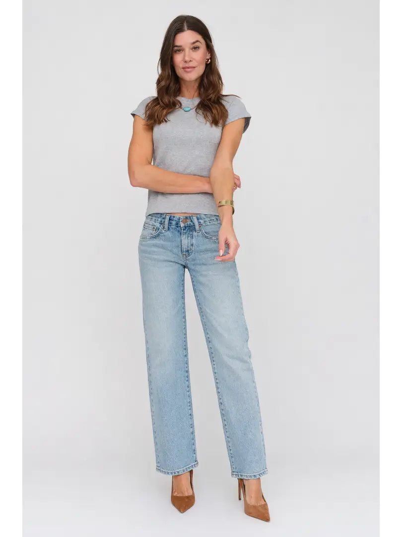 Oliver Logan Winston Low Rise Wide Leg Jean