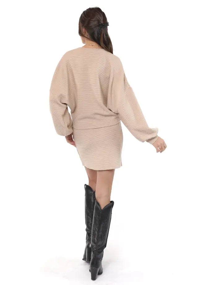 Sadie & Sage On A Stroll Dolman Sleeve Top