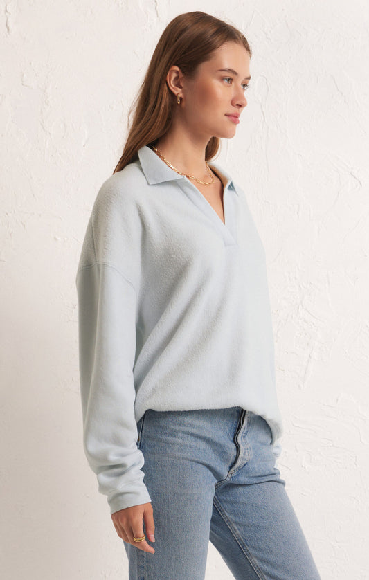Z Supply Nico Reverse Fleece Top