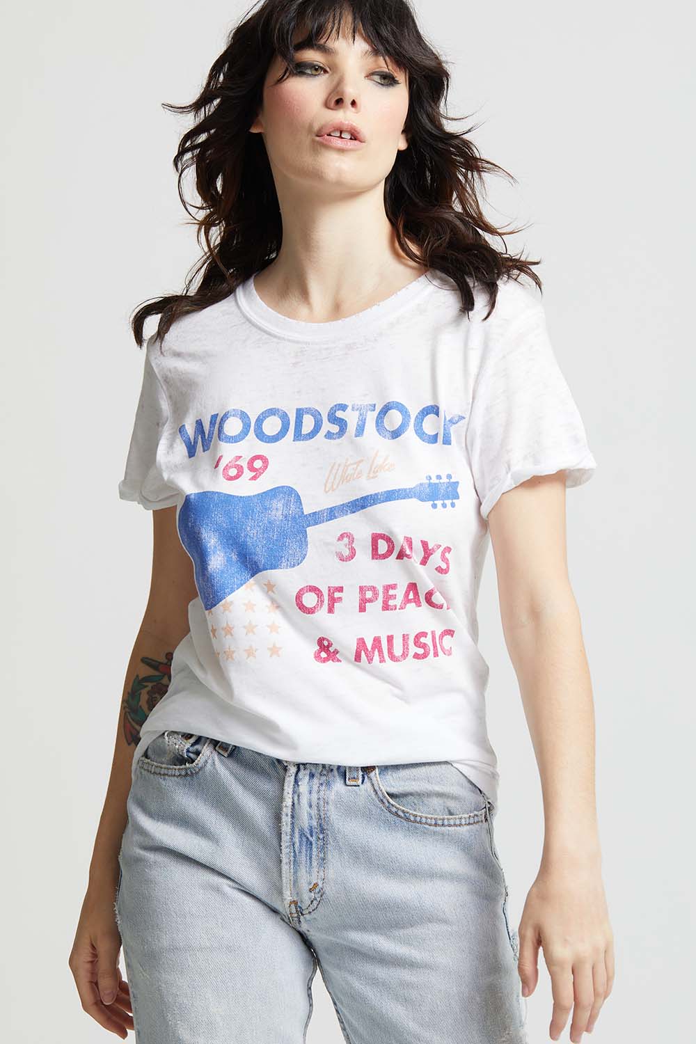 Recycled Karma Woodstock 1969 Guitar Tee