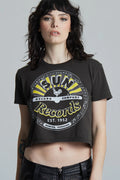 Recycled Karma Sun Records x Elvis Presley Crop Tee