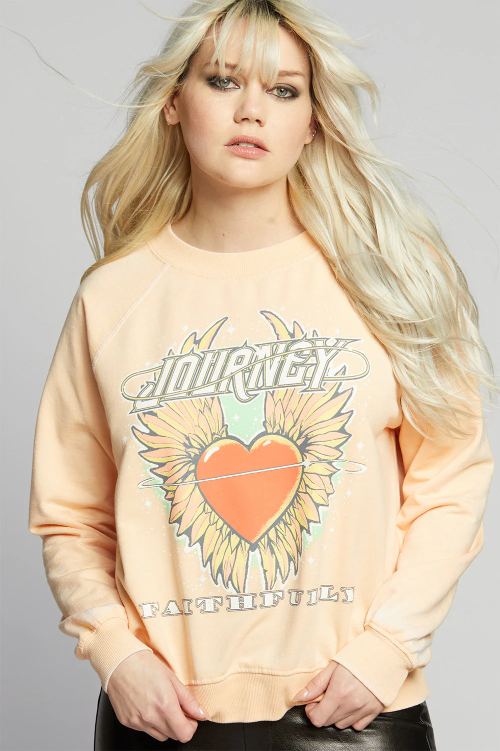 Recycled Karma Journey Faithfully Oversized Sweashirt