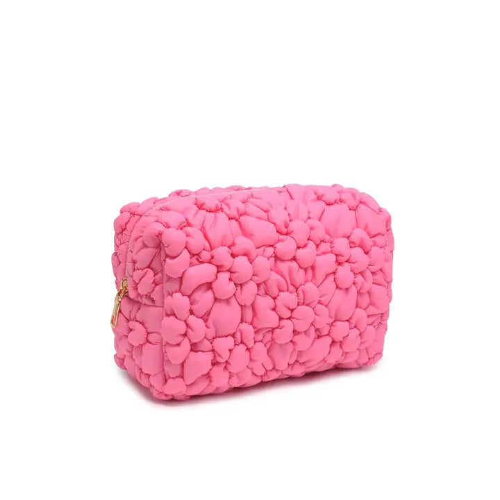 Flora Pop Nylon Cosmetic Pouch