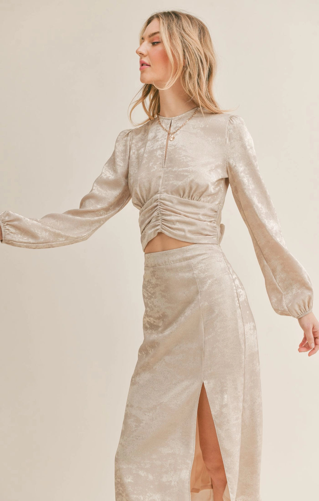 Sage the Label Luxe Life Tie Back Top