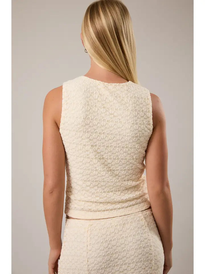 Round Neck Lace Top