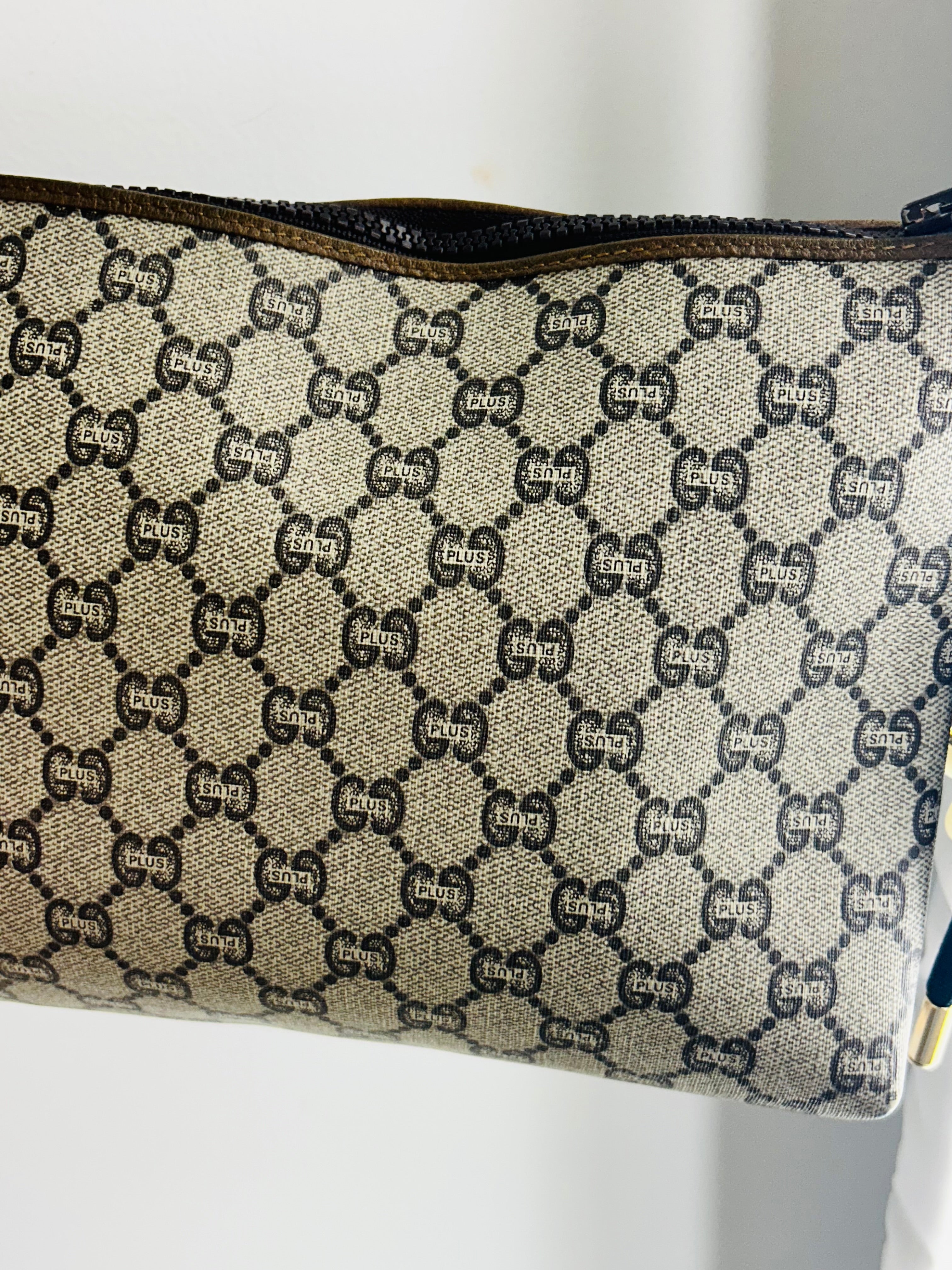 OOAK Vintage 1980s Gucci Clutch w/ Certificate of Origin