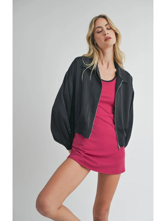 Sadie & Sage Sweet Treat Zip Up Jacket