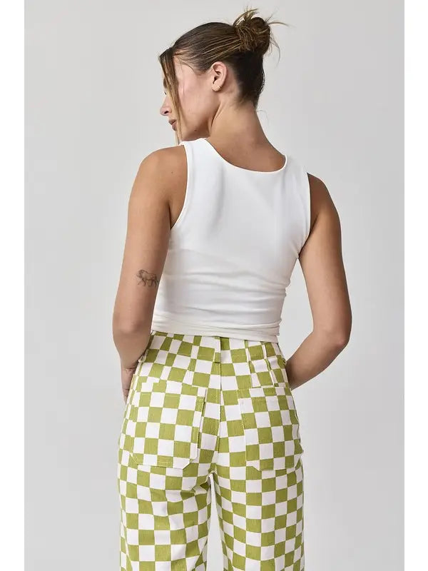 GIANNA SEAMLESS KNIT TANK