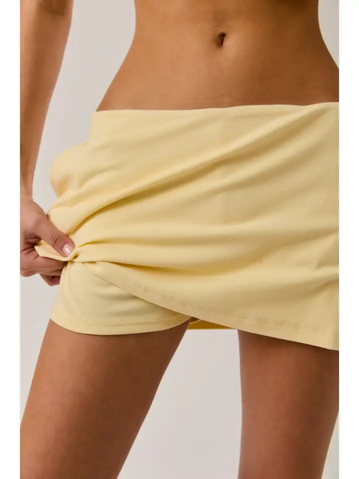 Low-Rise Inner Shorts Skort