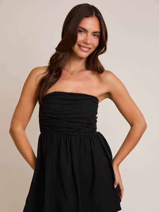 Baby Doll Tube Romper