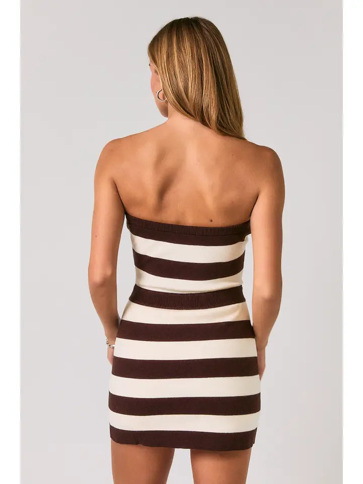 Sweater Tube Dress with Shorts