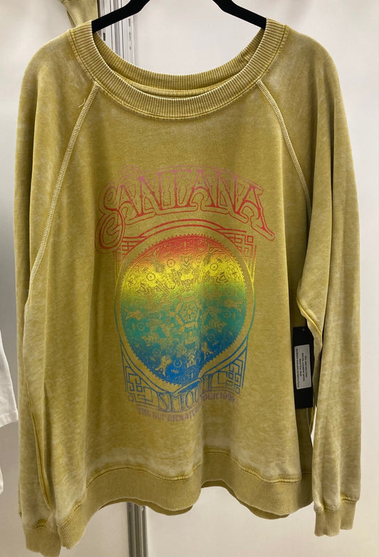 Santana Rainbow Burnout Pullover