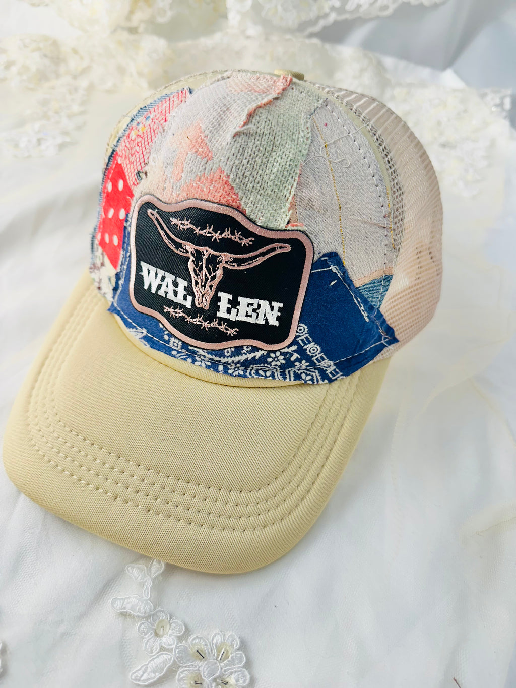 OOAK Wallen Patchwork Hat
