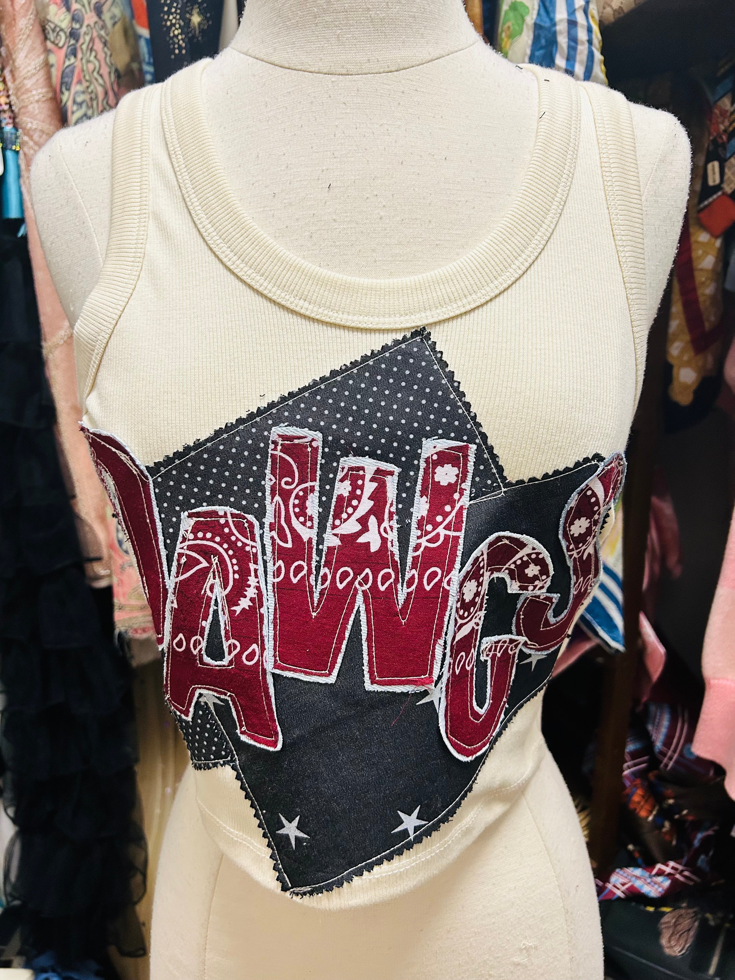 OOAK Patchwork Dawgs Tank