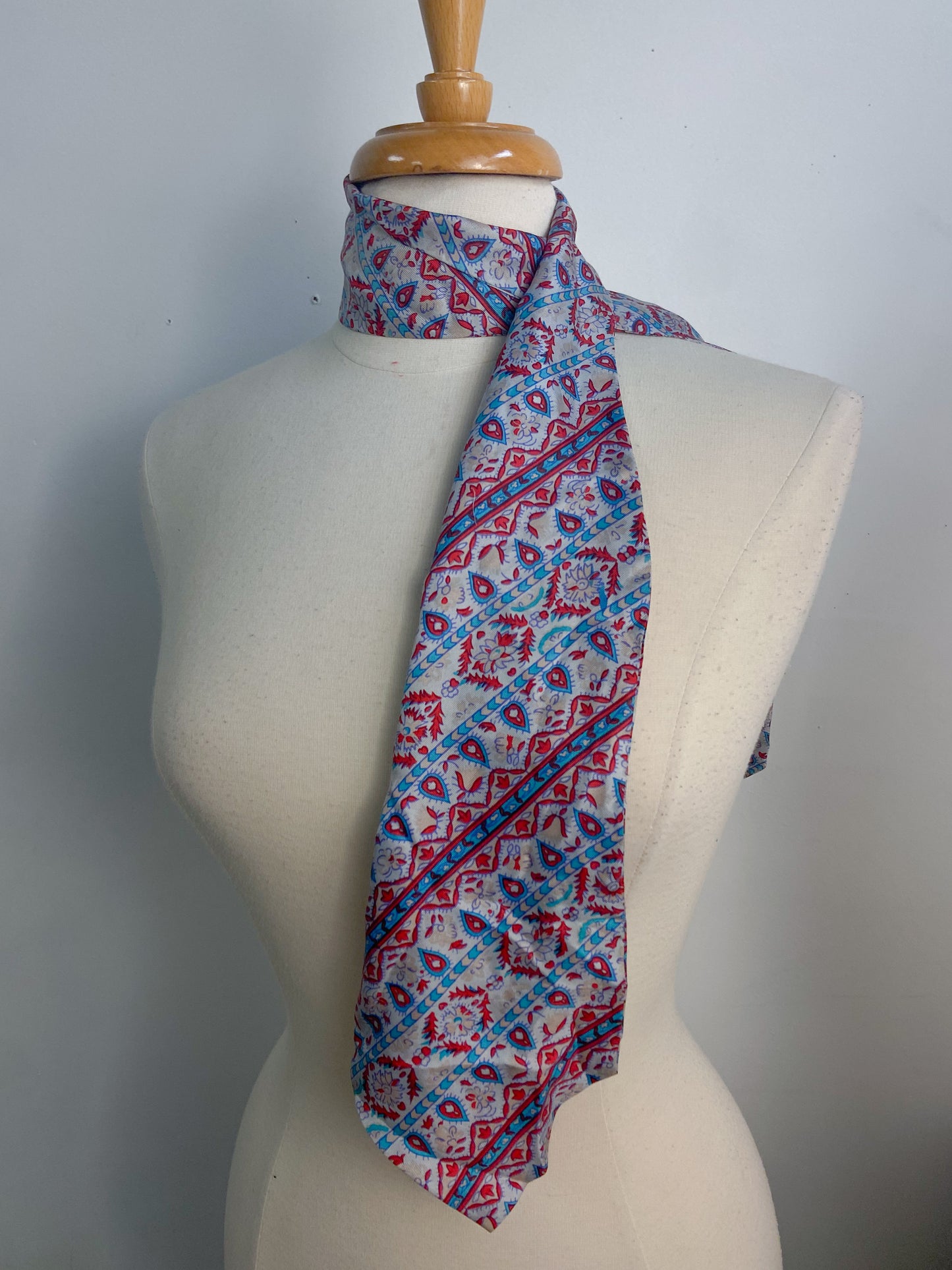 OOAK Vintage 100% Silk Scarf Evan Pizone Scarf