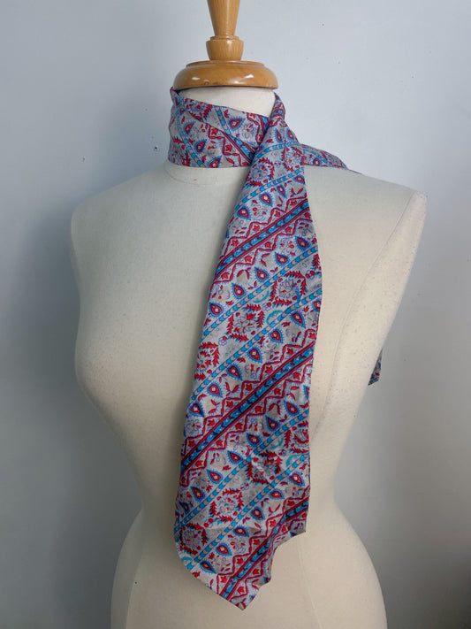 OOAK Vintage 100% Silk Scarf Evan Pizone Scarf