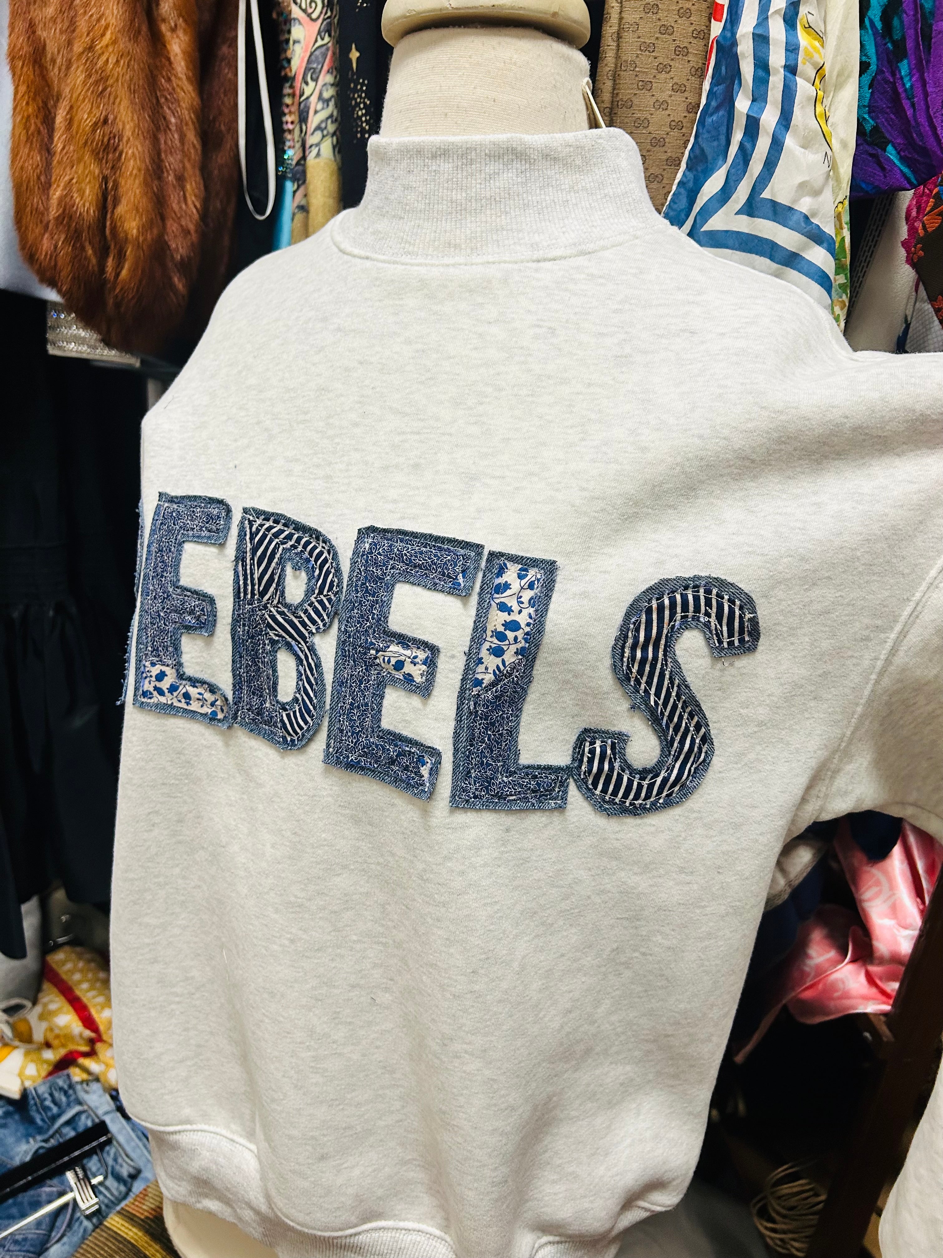 OOAK Patchwork Rebels Sweatshirt