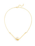 Zenzii Pearl N' Arrows Necklace