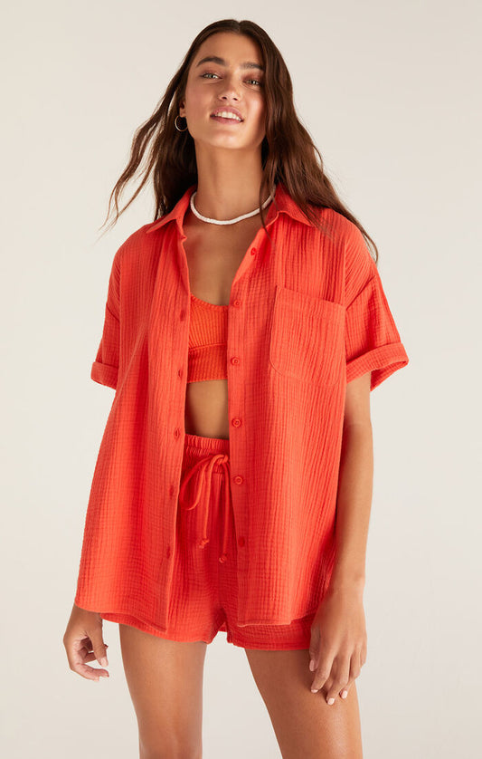 Z Supply Sundown Gauze Shirt