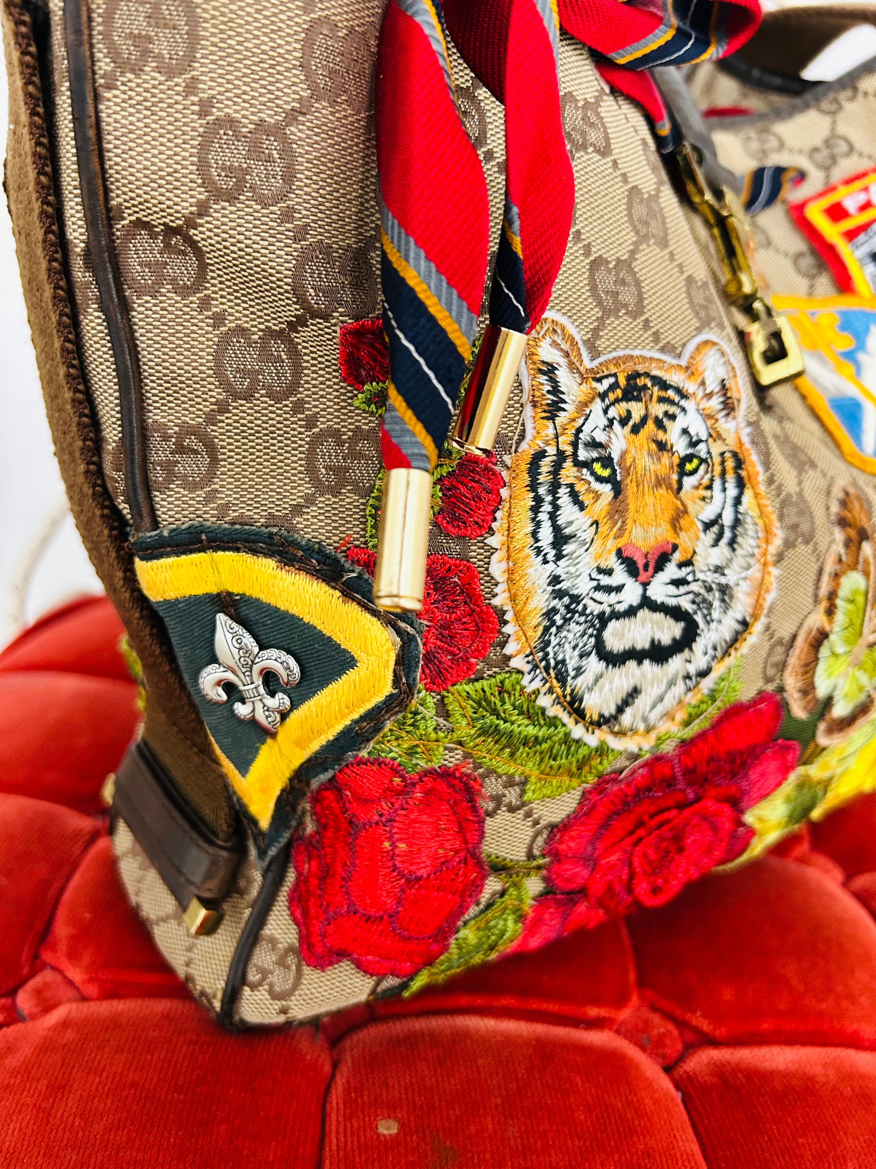 OOAK Vintage Gucci Jackie Drawstring Shoulder Bag