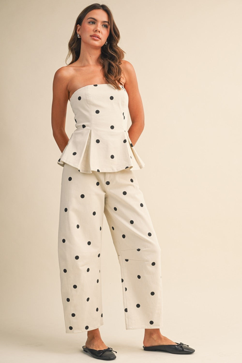 Risk Taker Peplum Top
