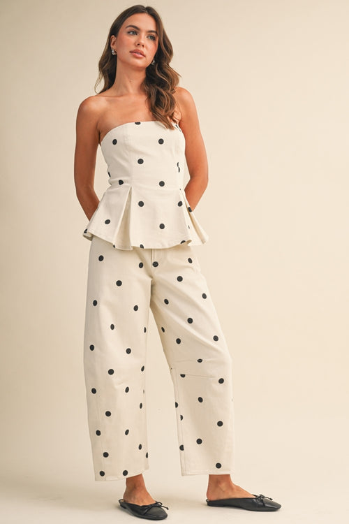 Risk Taker Peplum Top