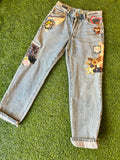 OOAK Vintage Daydreamer Patchwork Jeans