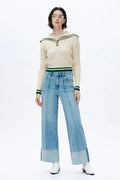 Bayeas High Rise Wide Leg Jeans