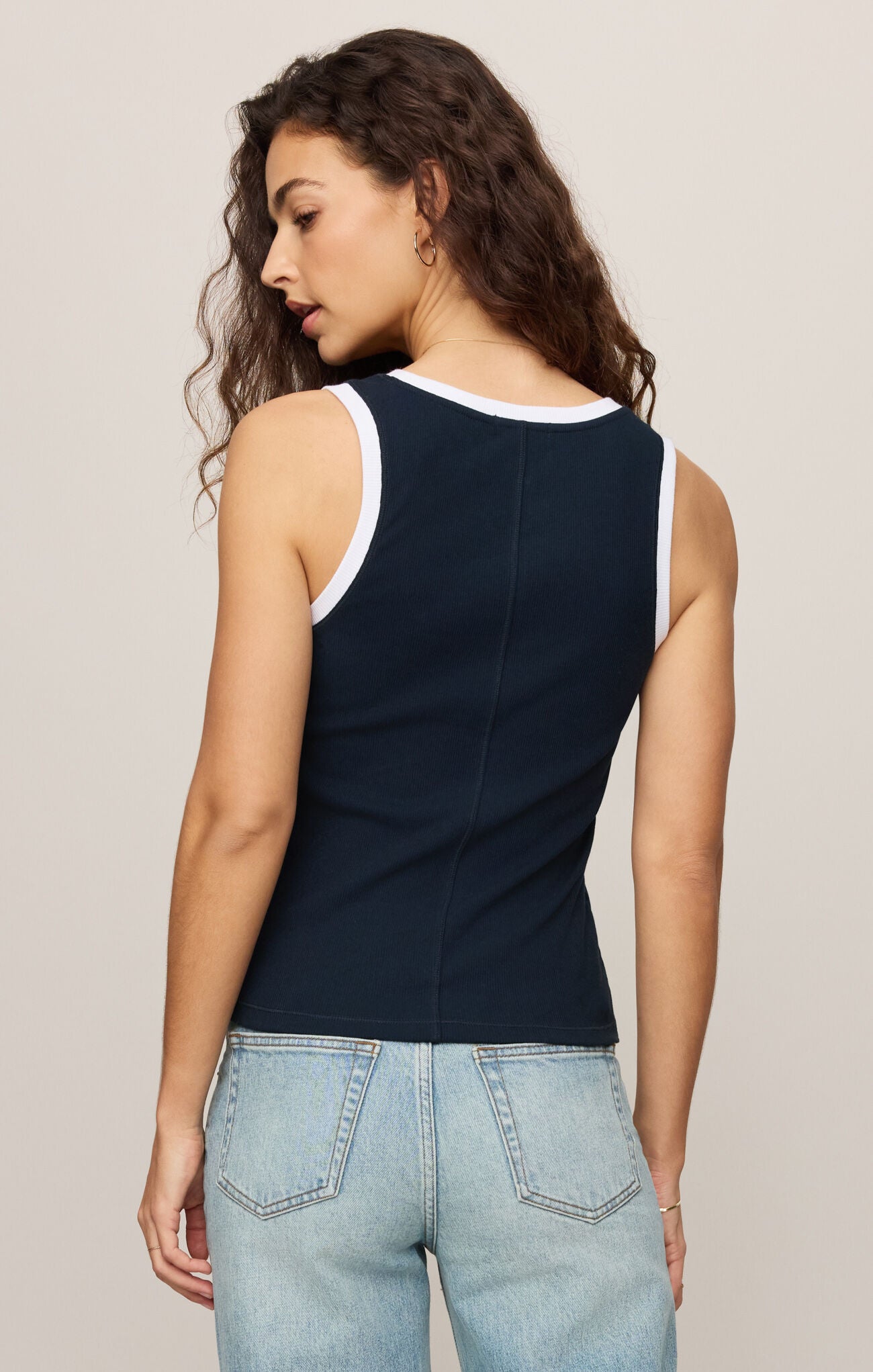 Z Supply Sirena Colorblock Rib Tank