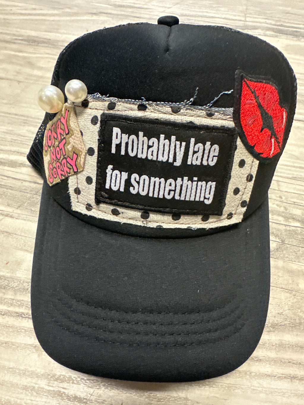 Late for Something Trucker Hat | One-of-a-Kind