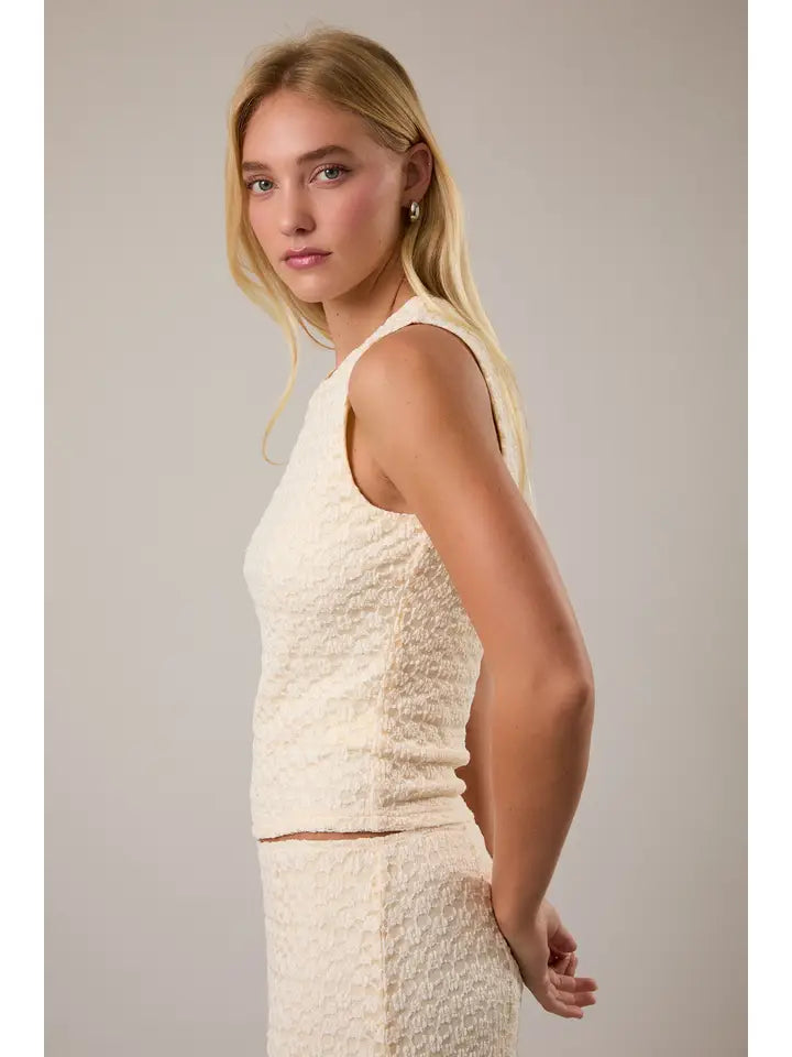 Round Neck Lace Top